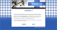 Desktop Screenshot of bracedlife.com